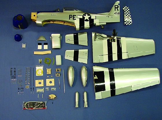 Aeroworks, aeroworks North American P-51 Mustang, p-51 mustang, model airplane news, model airplanes, model aviation, photo 9, parts, PE